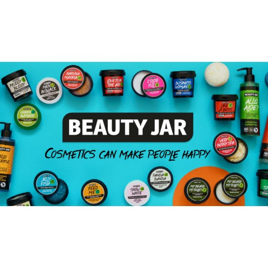 Beauty Jar - “READY, SET, SCRUB!” - Exfoliating Foot Scrub with Shea Butter, Lemon Oil & Sea Sand 135ml