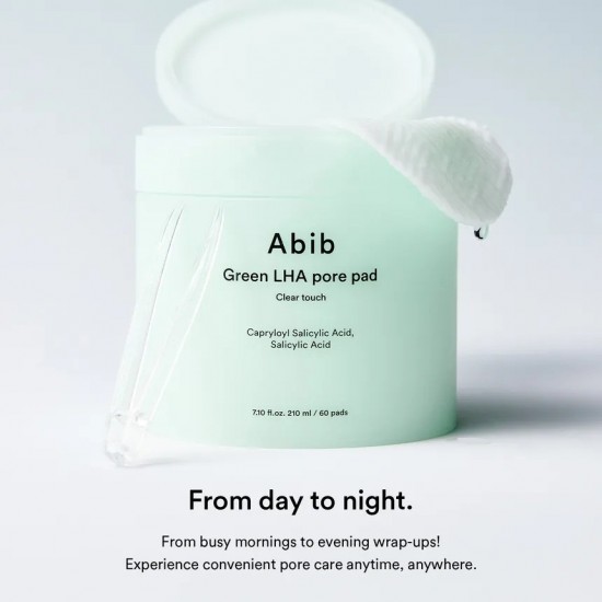 Abib Green LHA Pore Pad - Clear Touch 80pcs Abib Green LHA Pore Pad - Clear Touch 80pcs