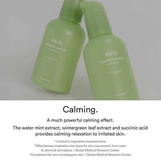 Abib Heartleaf Pump- Calming Essence 50ml Abib Heartleaf Pump- Calming Essence 50ml