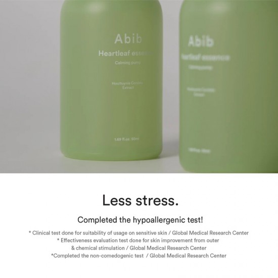 Abib Heartleaf Pump- Calming Essence 50ml Abib Heartleaf Pump- Calming Essence 50ml