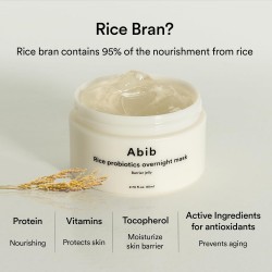 Abib Rice Probiotics - Overnight Mask Barrier Jelly 80ml