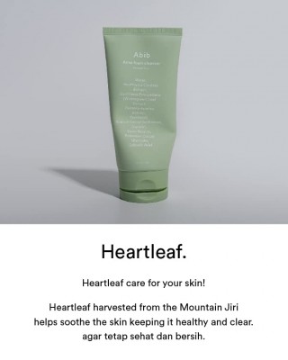 Abib Heartleaf - Acne Foam Cleanser 150ml