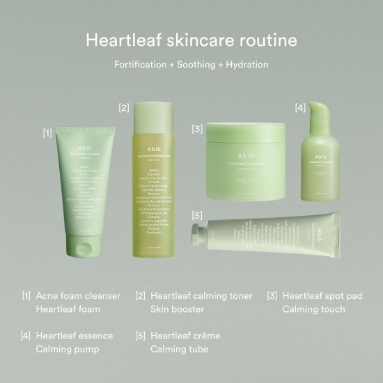 Abib Heartleaf Skin Booster - Calming Toner 200ml Abib Heartleaf Skin Booster - Calming Toner 200ml