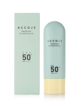 ACCOJE Protective No Sebum Sun Gel SPF50+ PA++++ 50ml