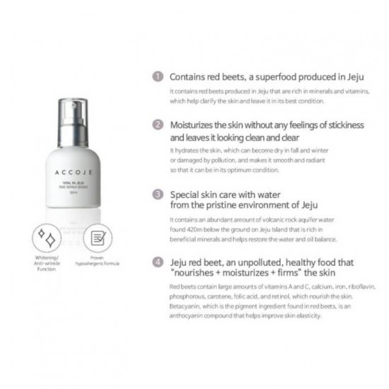 ACCOJE Vital in Jeju - Time Repair Serum 50ml