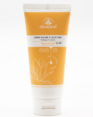 ALOESOL Sun Cream SPF 30  with Bio Aloe Vera100ml