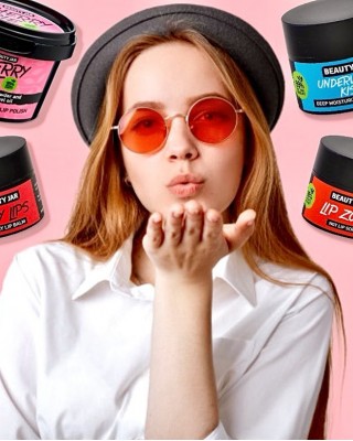 Beauty Jar - “CHERRY PIE” - Sugar Lip Polish with Sugar Powder & Cherry Kernel Oil 120gr