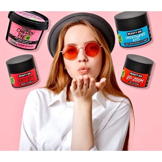 Beauty Jar - “JUICY LIPS” - Berry Lip Balm 15gr Beauty Jar - “JUICY LIPS” - Berry Lip Balm 15gr
