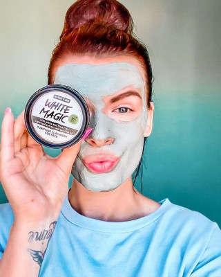Beauty Jar - "WHITE MAGIC" - Purifying Clay-Mask For Face 140gr