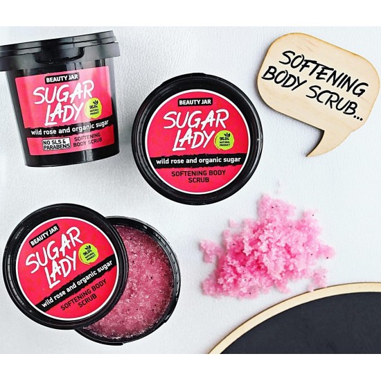Beauty Jar - “SUGAR LADY” - Softening Body Scrub 180gr Beauty Jar - “SUGAR LADY” - Softening Body Scrub 180gr