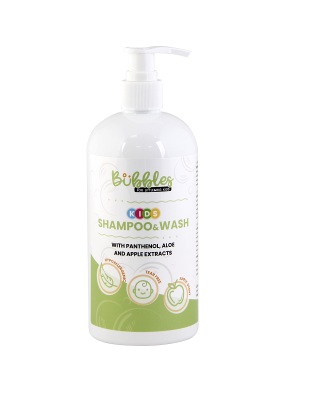 Beauty Jar - "BUBBLES" - Baby & Kids Shampoo and  Wash 500ml