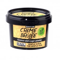 BEAUTY JAR - "CREME BRULEE" - Gentle Scrub For Gentle Skin 120gr