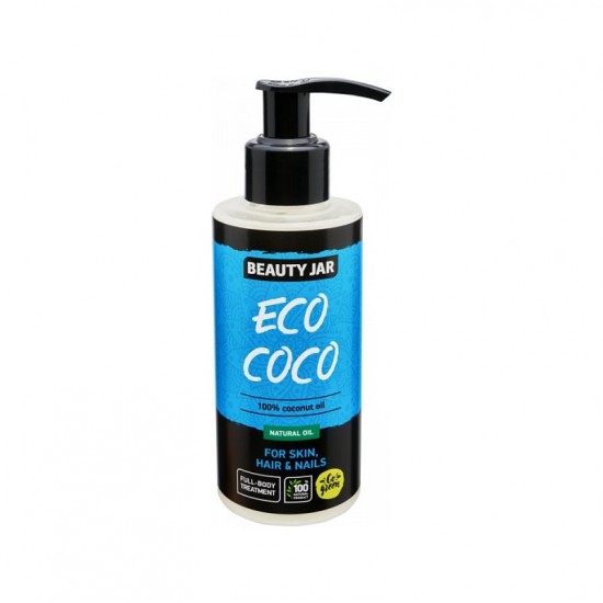Beauty Jar - “ECO COCO” - 100% Φυσικό Έλαιο Καρύδας 150ml Beauty Jar - “ECO COCO” - 100% Φυσικό Έλαιο Καρύδας 150ml
