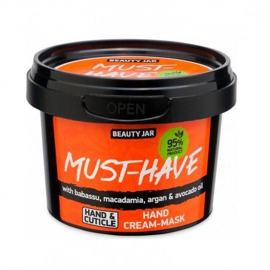 Beauty Jar - “MUST-HAVE” - Hand Cream / Mask 100 gr Beauty Jar - “MUST-HAVE” - Hand Cream / Mask 100 gr