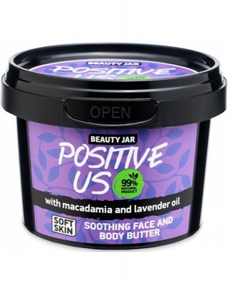 Beauty Jar - “POSITIVE US” - Soothing Face & Body Butter 90gr