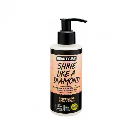 Beauty Jar - “SHINE LIKE A DIAMOND” - Shimmering Body Cream 150ml