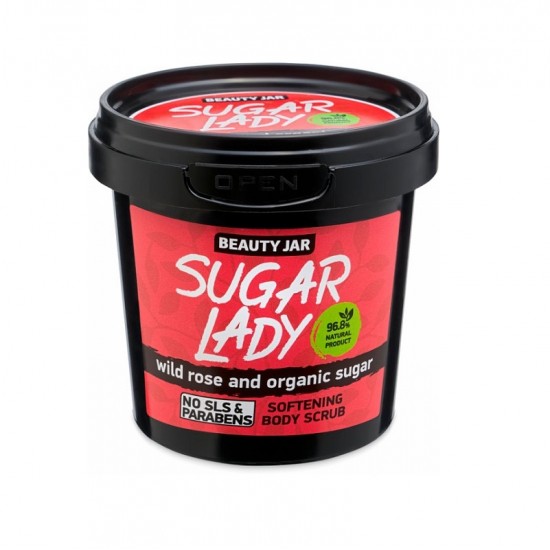 Beauty Jar - “SUGAR LADY” - Softening Body Scrub 180gr Beauty Jar - “SUGAR LADY” - Softening Body Scrub 180gr