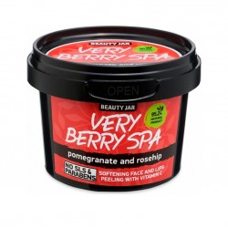 Beauty Jar - “VERY BERRY SPA” - Softening Face & Lips Peeling with Vitamin C 120gr