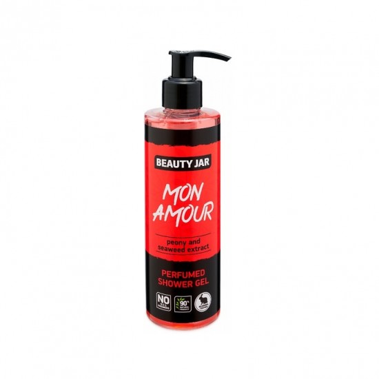 Beauty Jar - "MON AMOUR" - Perfumed Shower Gel with Peony & Seaweed Extract 250ml Beauty Jar - "MON AMOUR" - Perfumed Shower Gel with Peony & Seaweed Extract 250ml