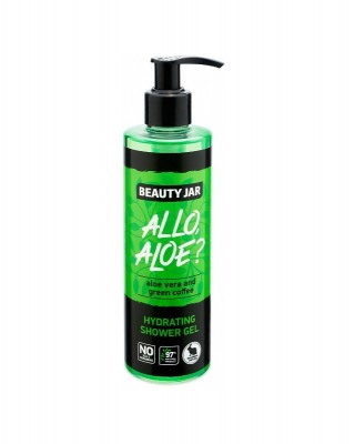 Beauty Jar - "Allo, Aloe?" - Hydrating Shower Gel with Aloe Vera & Green Coffee 250ml