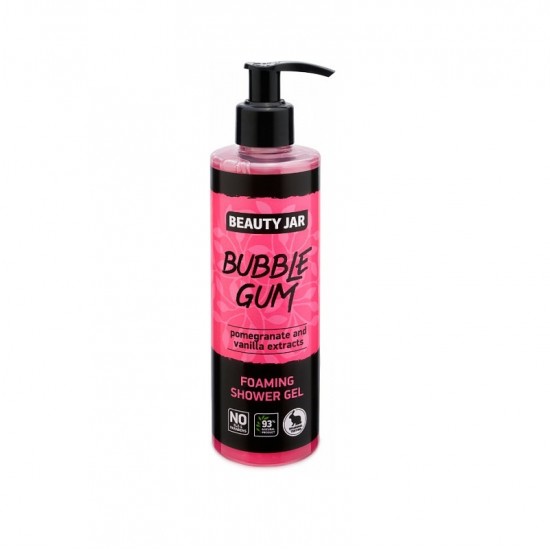 Beauty Jar - "BUBBLE GUM" - Foaming Shower Gel with Pomegranate & Vanilla Extracts 250ml Beauty Jar - "BUBBLE GUM" - Foaming Shower Gel with Pomegranate & Vanilla Extracts 250ml