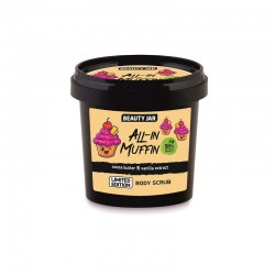 Beauty Jar - “ALL IN MUFFIN” - Body Scrub with Cocoa Butter & Vanilla Extract 160g