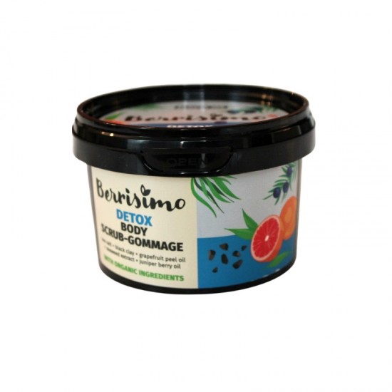 Beauty Jar Berrisimo - “DETOX” Body Scrub-Gommage 350gr Beauty Jar Berrisimo - “DETOX” Body Scrub-Gommage 350gr