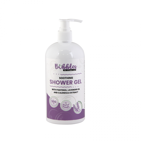 Beauty Jar - "BUBBLES" - Baby & Kids Soothing Shower Gel 500ml Beauty Jar - "BUBBLES" - Baby & Kids Soothing Shower Gel 500ml