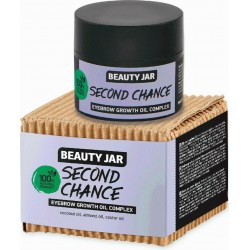 Beauty Jar - “SECOND CHANCE” - Eyebrow Growth Oil Complex with Coconut, Almond & Castor Oil 15ml