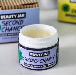 Beauty Jar - “SECOND CHANCE” - Eyebrow Growth Oil Complex with Coconut, Almond & Castor Oil 15ml