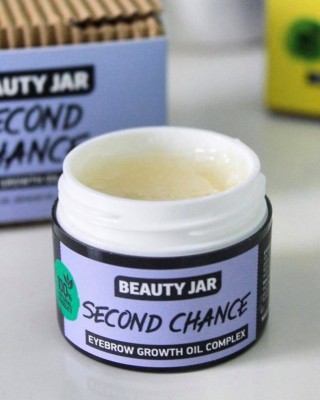 Beauty Jar - “SECOND CHANCE” - Eyebrow Growth Oil Complex with Coconut, Almond & Castor Oil 15ml