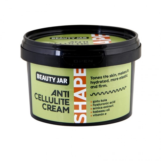 Beauty Jar Shape - “ANTI-CELLULITE CREAM” Κρέμα Κατά Της Κυτταρίτιδας 380gr Beauty Jar Shape - “ANTI-CELLULITE CREAM” Κρέμα Κατά Της Κυτταρίτιδας 380gr