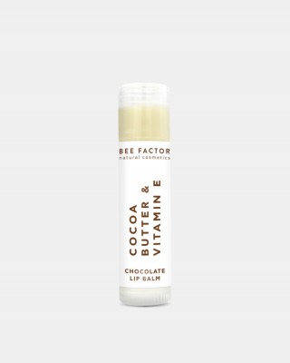 BEE FACTOR -  Lip Balm Vanilla με Βούτυρο Κακαό & Βιταμίνη Ε 