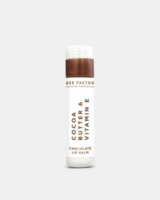 BEE FACTOR -  Lip Balm Chocolate με Βούτυρο Κακαό & Βιταμίνη Ε 