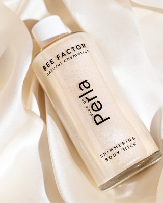 BEE FACTOR  Shimmering Body Milk - Glow Up Perla 100ml