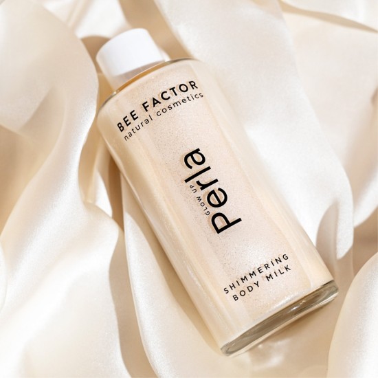 BEE FACTOR Shimmering Body Milk - Glow Up Perla 100ml BEE FACTOR Shimmering Body Milk - Glow Up Perla 100ml