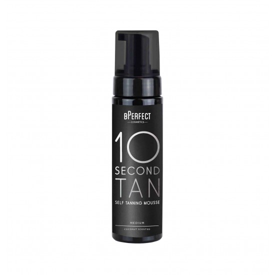 BPERFECT 10 Second Tan Mousse - Medium Coconut 200ml BPERFECT 10 Second Tan Mousse - Medium Coconut 200ml