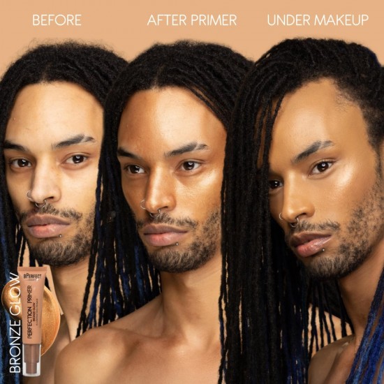BPERFECT Perfection Face Primer Illuminating MUA Bundle - Champagne & Bronze & Golden