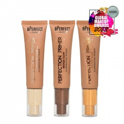 BPERFECT Perfection Face Primer Illuminating MUA Bundle - Champagne & Bronze & Golden