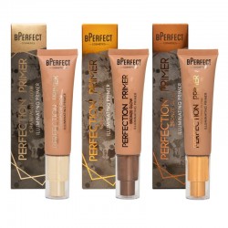BPERFECT Perfection Face Primer Illuminating MUA Bundle - Champagne & Bronze & Golden
