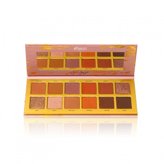 BPERFECT X Jac Jossa - Glow Goddess Palette 43.2gr BPERFECT X Jac Jossa - Glow Goddess Palette 43.2gr