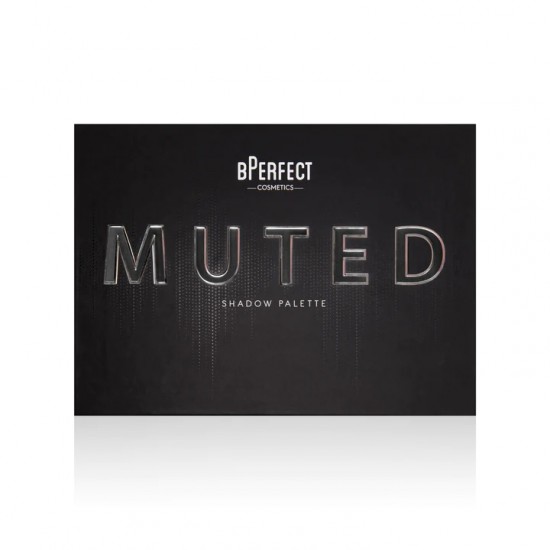 BPERFECT Muted Eyeshadow Palette 52,5gr