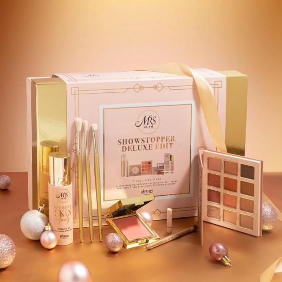 BPERFECT Christmas Gift Set - Mrs Glam Showstopper Deluxe Edit Gift Set 7τμχ BPERFECT Christmas Gift Set - Mrs Glam Showstopper Deluxe Edit Gift Set 7τμχ