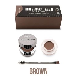 BPERFECT Indestructi'Brow Lock and Load Eye Brow Set - Brown 4gr