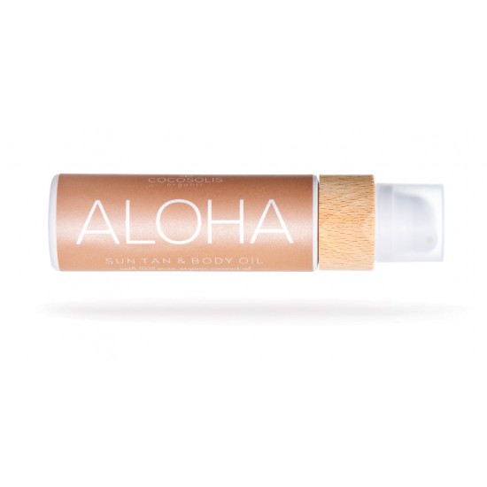 COCOSOLIS ORGANIC ALOHA Sun Tan Body Oil - 110ml