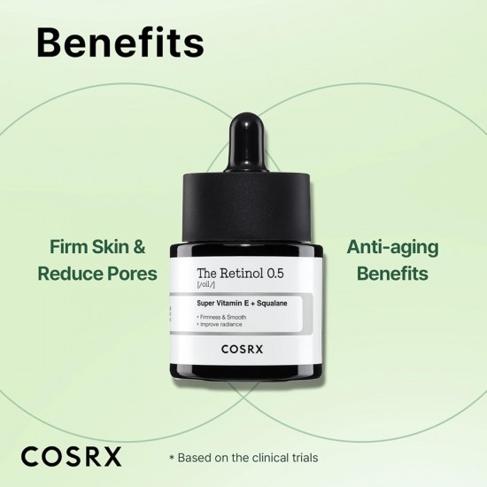 COSRX - The Retinol 0.5% 20ml COSRX - The Retinol 0.5% 20ml
