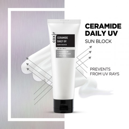 COXIR - Ceramide Daily UV Sun Block SPF 50 PA+++ 80ml