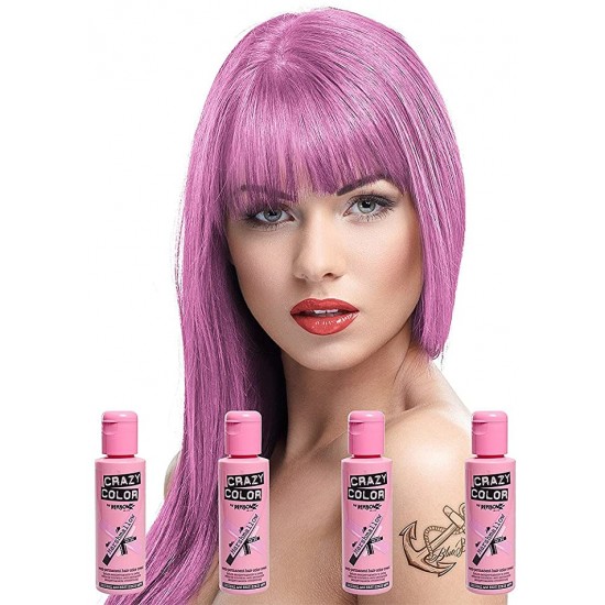 CRAZY COLOR Semi-Permanent - 64 Marshmallow 100ml CRAZY COLOR Semi-Permanent - 64 Marshmallow 100ml
