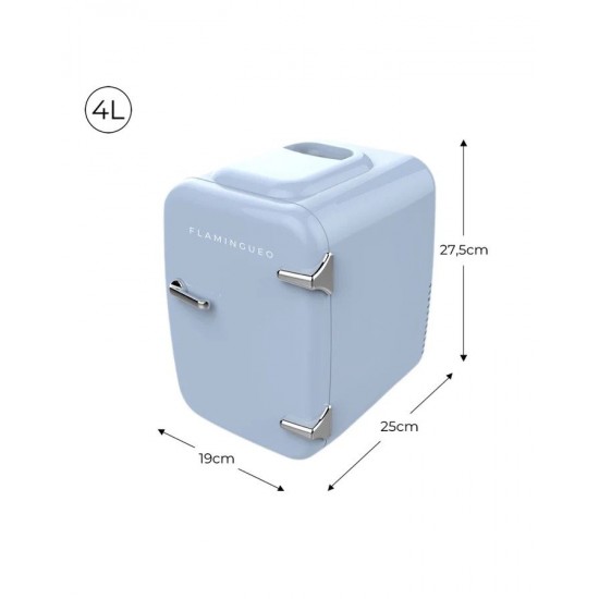 FLAMINGUEO FRIDGE - BLUE 4LT. FLAMINGUEO FRIDGE - BLUE 4LT.