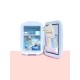 FLAMINGUEO FRIDGE - BLUE 4LT. FLAMINGUEO FRIDGE - BLUE 4LT.